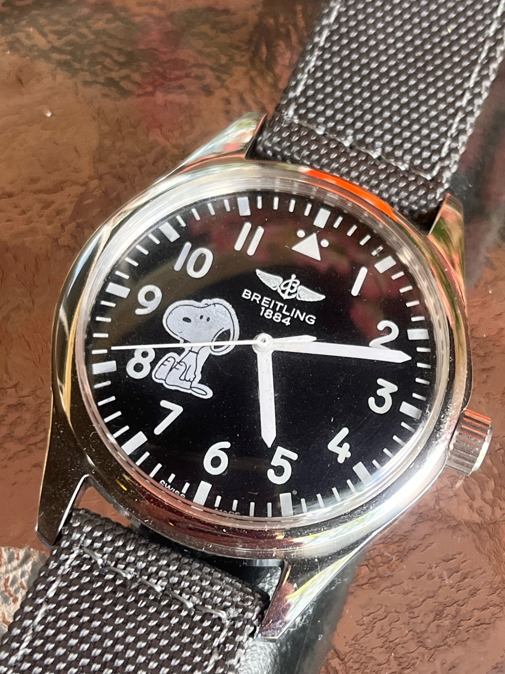 Breitling Gents Snoopy Wristwatch